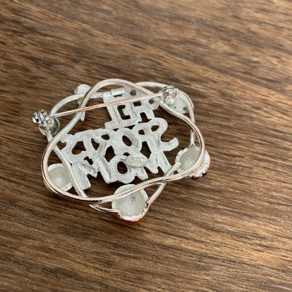 Brooch - #1 Sports Mom